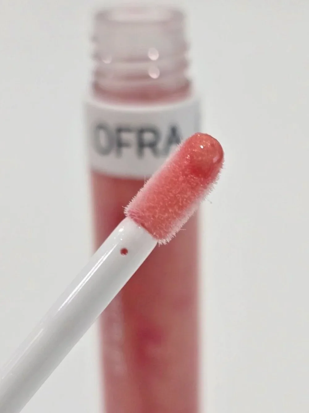 OFRA ✦ Lip Gloss Natural ✦ Shimmery Hydrating Coral-Pink Lightweight Formula NWT